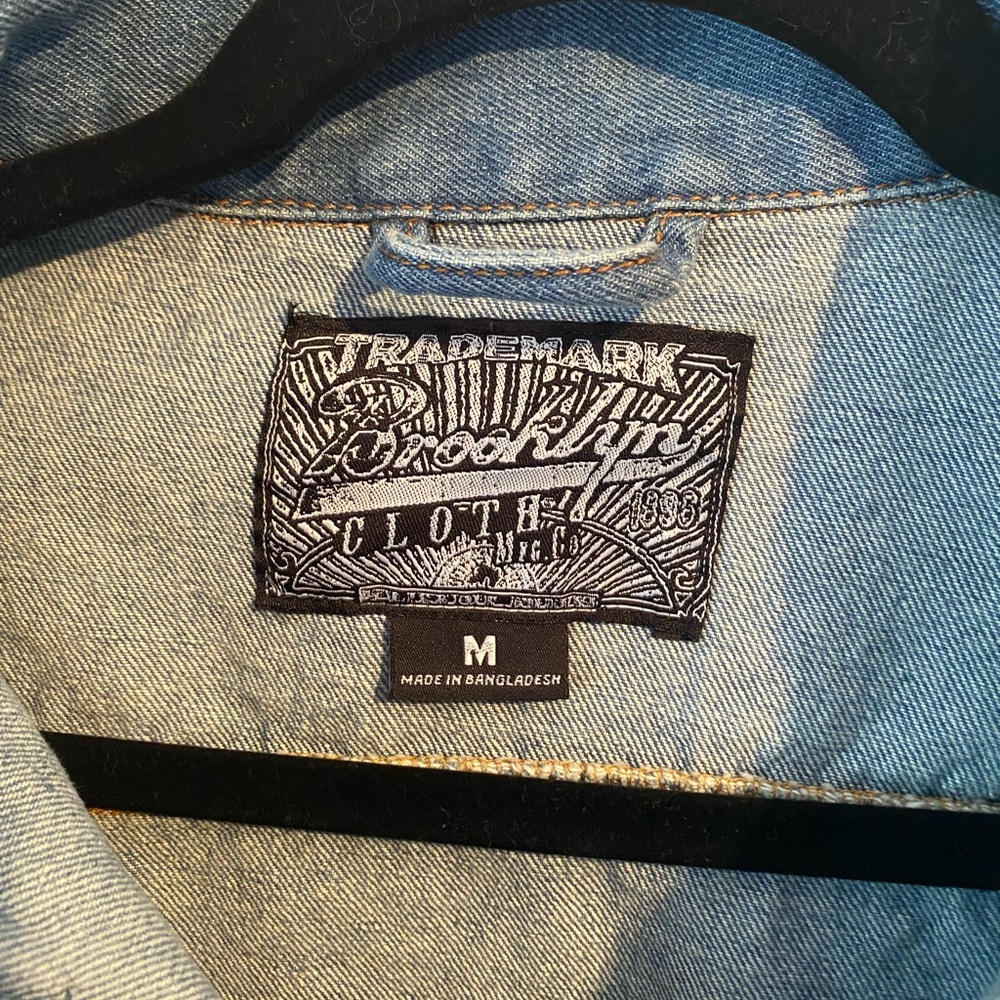 Brooklyn cloth co blessed floral denim jacket - Picture 6 of 12